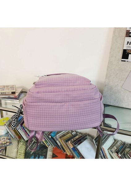 Büyük Kapasiteli Çanta, Şık ve Çok Yönlü Sırt Çantası, Bayan Ortaokul Öğrencisi Okul Çantası, Gündelik Seyahat Sırt Çantası (Yurt Dışından) fırsatları