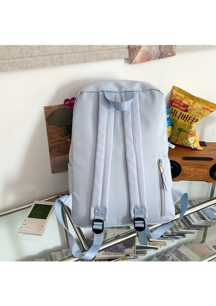 Okul Çantası Kız Sevimli Kız Sırt Çantası Ortaokul Lise Öğrencisi Büyük Kapasiteli Rahat Sırt Çantası (Yurt Dışından) modelleri