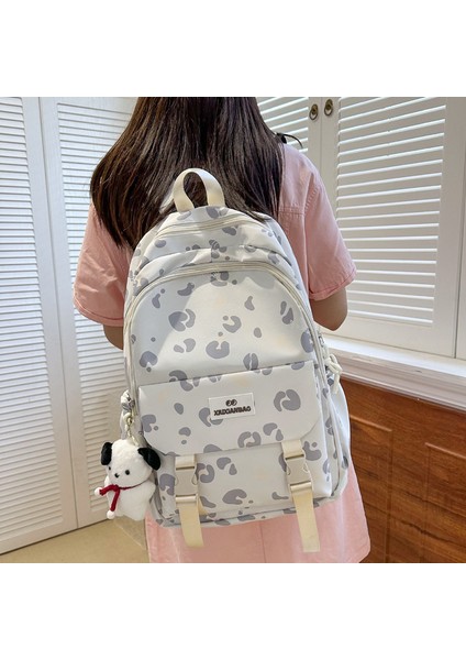 Okul Çantası Kadın Ortaokul ve Lise Üniversite Öğrencisi Sırt Çantası Büyük Kapasiteli Rahat Sırt Çantası (Yurt Dışından) indirimleri
