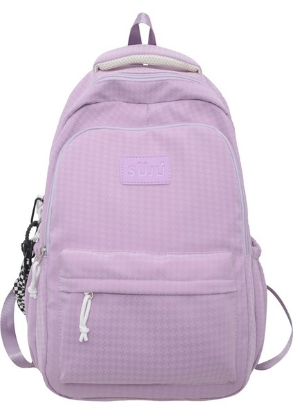 Büyük Kapasiteli Çanta, Şık ve Çok Yönlü Sırt Çantası, Bayan Ortaokul Öğrencisi Okul Çantası, Gündelik Seyahat Sırt Çantası (Yurt Dışından)