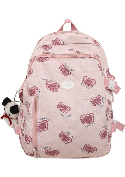 Basit Ayı Sırt Çantası Ortaokul Ilkokul Öğrencisi Okul Çantası Büyük Kapasiteli Rahat Sırt Çantası (Yurt Dışından)