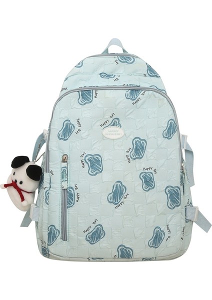 Basit Ayı Sırt Çantası Ortaokul Ilkokul Öğrencisi Okul Çantası Büyük Kapasiteli Rahat Sırt Çantası (Yurt Dışından)