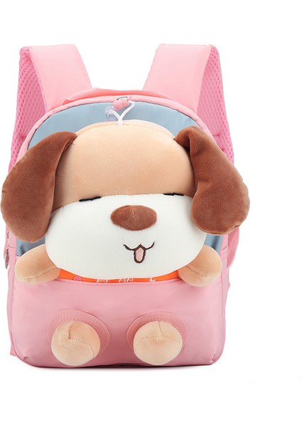 Sevimli Sevimli Köpek Bölünmüş Karikatür Sırt Çantası Anaokulu Erkek ve Kadın Bebek Su Geçirmez Sırt Çantası (Yurt Dışından)
