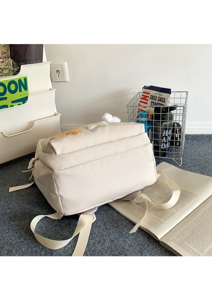 Sevimli Yıldız Sırt Çantası Kadın Ortaokul Lise Ilköğretim Okul Çantası Büyük Kapasiteli Rahat Seyahat Sırt Çantası (Yurt Dışından) fırsatları