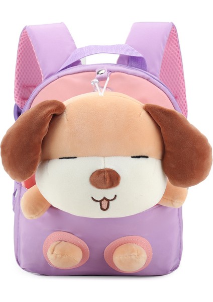 Sevimli Sevimli Köpek Bölünmüş Karikatür Sırt Çantası Anaokulu Erkek ve Kadın Bebek Su Geçirmez Sırt Çantası (Yurt Dışından)