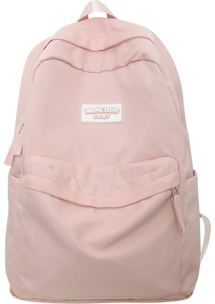 Okul Çantası Kız Sevimli Kız Sırt Çantası Ortaokul Lise Öğrencisi Büyük Kapasiteli Rahat Sırt Çantası (Yurt Dışından)