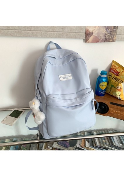 Okul Çantası Kız Sevimli Kız Sırt Çantası Ortaokul Lise Öğrencisi Büyük Kapasiteli Rahat Sırt Çantası (Yurt Dışından) indirimleri