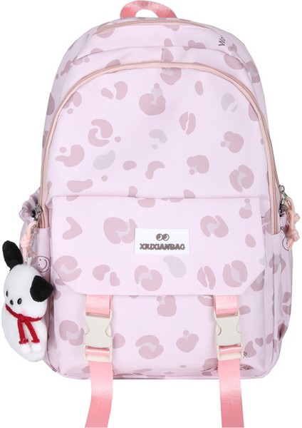 Okul Çantası Kadın Ortaokul ve Lise Üniversite Öğrencisi Sırt Çantası Büyük Kapasiteli Rahat Sırt Çantası (Yurt Dışından)