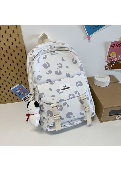 Okul Çantası Kadın Ortaokul ve Lise Üniversite Öğrencisi Sırt Çantası Büyük Kapasiteli Rahat Sırt Çantası (Yurt Dışından) fiyatları