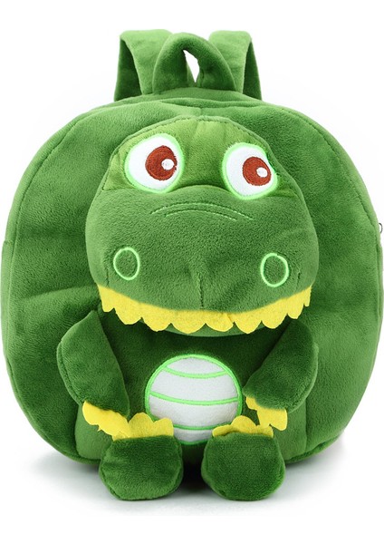 Hayvan Karikatür Çocuk Anaokulu Sırt Çantası Küçük Dinozor Çocuk Peluş Sırt Çantası (Yurt Dışından)