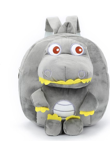 Hayvan Karikatür Çocuk Anaokulu Sırt Çantası Küçük Dinozor Çocuk Peluş Sırt Çantası (Yurt Dışından)