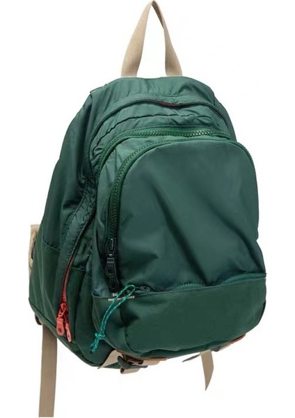 Çift Sırt Çantası Kadın Büyük Kapasiteli Basit Vahşi Öğrenci Okul Çantası Su Geçirmez Seyahat Çantası (Yurt Dışından)