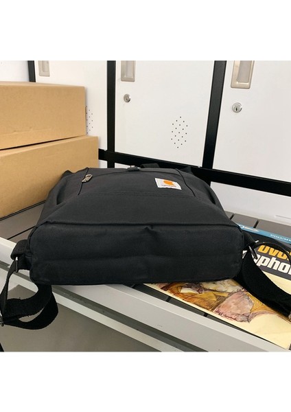 Retro Trend Sırt Çantası Rulo Üst Rulo Kapak Bilgisayar Çantası Açık Sırt Çantası (Yurt Dışından) indirimleri