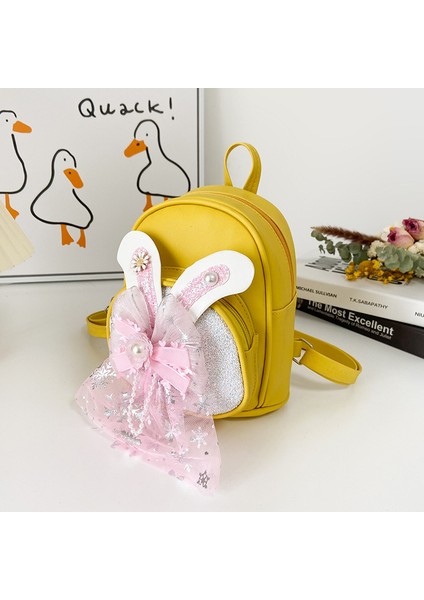 Sevimli Çocuk Sırt Çantası Dantel Moda Anaokulu Okul Çantası Kız Sırt Çantası (Yurt Dışından)