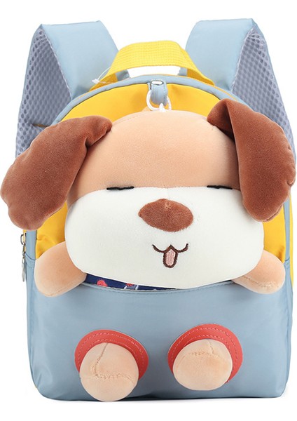 Sevimli Sevimli Köpek Bölünmüş Karikatür Sırt Çantası Anaokulu Erkek ve Kadın Bebek Su Geçirmez Sırt Çantası (Yurt Dışından)