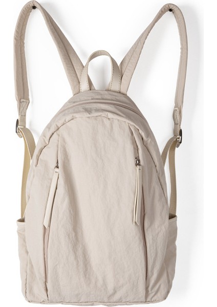 Naylon Büyük Kapasiteli Sırt Çantası Kadın Kampüs Tarzı Hafif Eğlence Üniversite Öğrencisi Okul Çantası (Yurt Dışından)