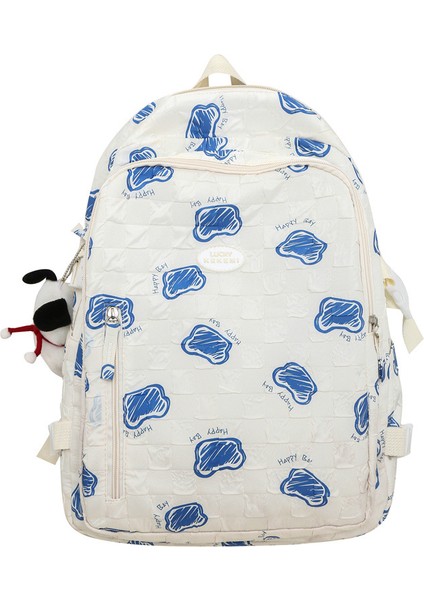 Basit Ayı Sırt Çantası Ortaokul Ilkokul Öğrencisi Okul Çantası Büyük Kapasiteli Rahat Sırt Çantası (Yurt Dışından)