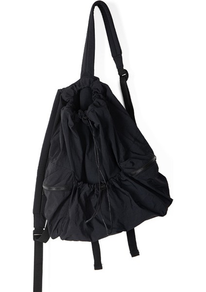 Mori Naylon Kumaş Ipli Bayan Sırt Çantası Hafif Sınıf Seyahat Sırt Çantası (Yurt Dışından)