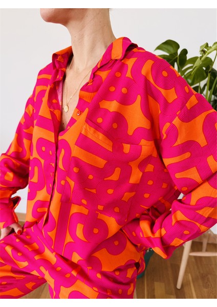 Salaş Gömlek-Pantolon Takım Turuncu fiyatları