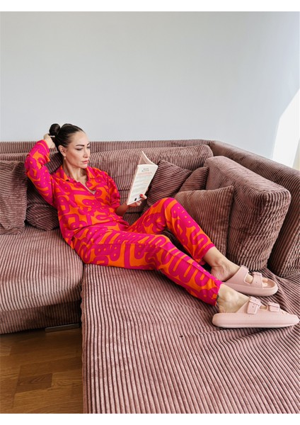 Salaş Gömlek-Pantolon Takım Turuncu fırsatları