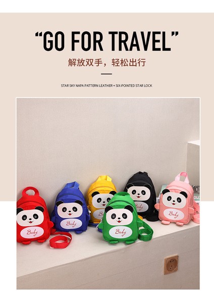 Eklenmiş Sevimli Panda Çocuk Sırt Çantası Anaokulu Okul Çantası Yaşındaki Anti-Kayıp Çocuk Küçük Sırt Çantası (Yurt Dışından) fiyatları