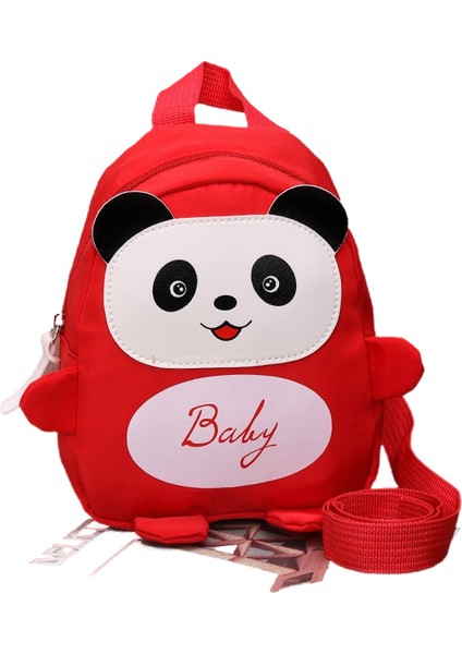 Eklenmiş Sevimli Panda Çocuk Sırt Çantası Anaokulu Okul Çantası Yaşındaki Anti-Kayıp Çocuk Küçük Sırt Çantası (Yurt Dışından)