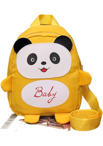 Eklenmiş Sevimli Panda Çocuk Sırt Çantası Anaokulu Okul Çantası Yaşındaki Anti-Kayıp Çocuk Küçük Sırt Çantası (Yurt Dışından)
