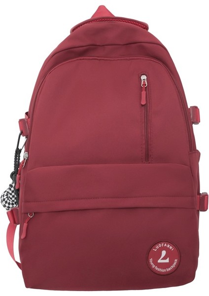 Minimalist Sırt Çantası Üniversite Öğrencisi Okul Çantası (Yurt Dışından)