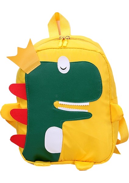 Çocuk Okul Çantası Anaokulu Karikatür Dinozor Ilkokul Öğrencileri Için Kanvas Sırt Çantası (Yurt Dışından)