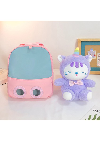 Peluş Çocuk Sırt Çantası Karikatür Küçük Hayvan Anaokulu Okul Çantası Çıkarılabilir Kullanışlı Sırt Çantası (Yurt Dışından) fiyatları