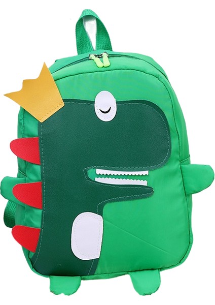 Çocuk Okul Çantası Anaokulu Karikatür Dinozor Ilkokul Öğrencileri Için Kanvas Sırt Çantası (Yurt Dışından)