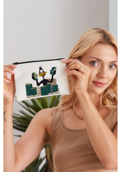 Daffy Duck Bez Makyaj Çantası