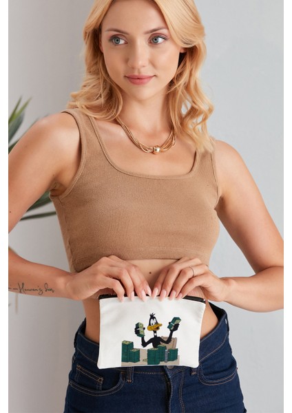 Daffy Duck Bez Makyaj Çantası