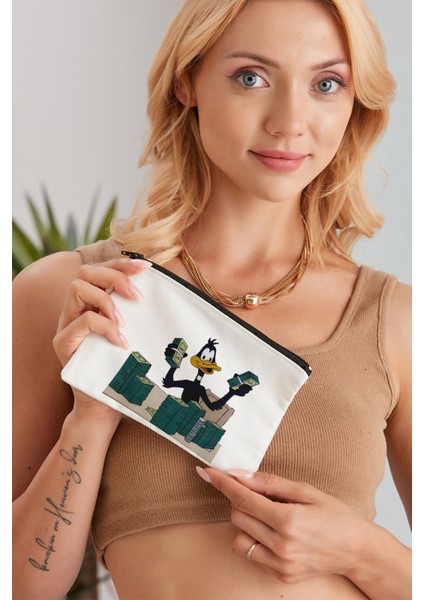 Daffy Duck Bez Makyaj Çantası