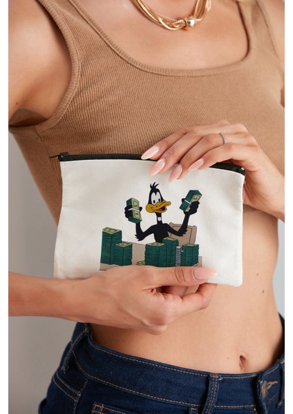 Daffy Duck Bez Makyaj Çantası