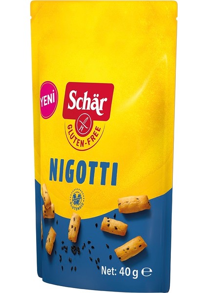 Nigotti Glutensiz Çörek Otlu Kraker (12 Adet)