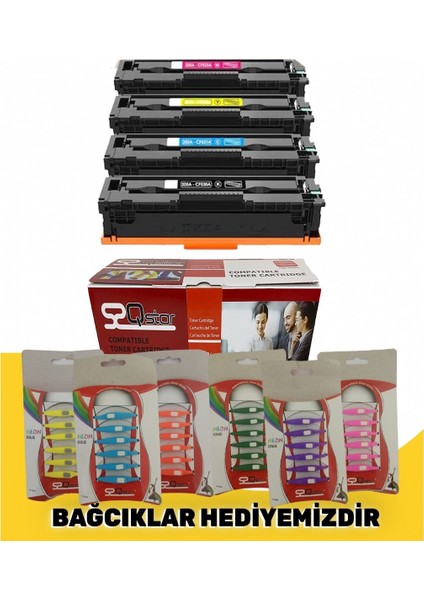 HP 205a cf530a 531a 532a 533a SET Muadil Toner