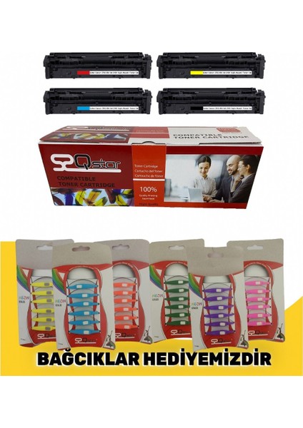 QSTAR CANON CRG 054 SET MUADİL TONER