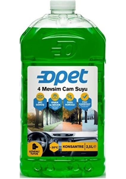 Cam Suyu 4 Mevsim 2,5lt