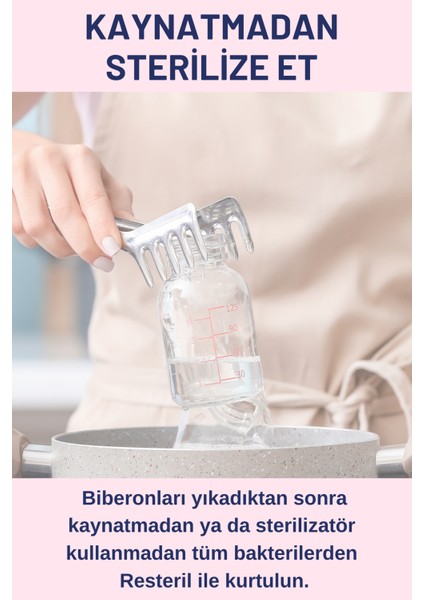 Resteril Hijyen Spreyi Baby&Kids 200ml Bebek Yenidoğan Dezenfektan Sprey Biberon Emzik Temizleyici