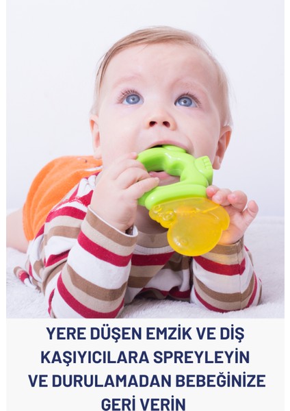 Resteril Hijyen Spreyi Baby&Kids 3X100ml Bebek Sterilizatör Biberon Emzik Temizleyici Dezenfektan