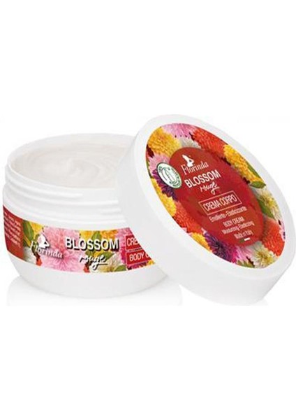 Blossom Rouge Kırmızı Çiçekler Vücur Kremi 250ML
