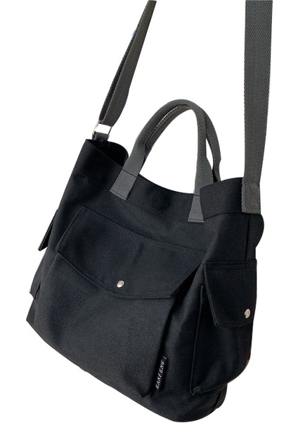 Kanvas Çanta Omuzdan Askili Çanta (Yurt Dışından)