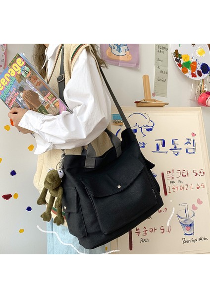 Kanvas Çanta Omuzdan Askili Çanta (Yurt Dışından) modelleri