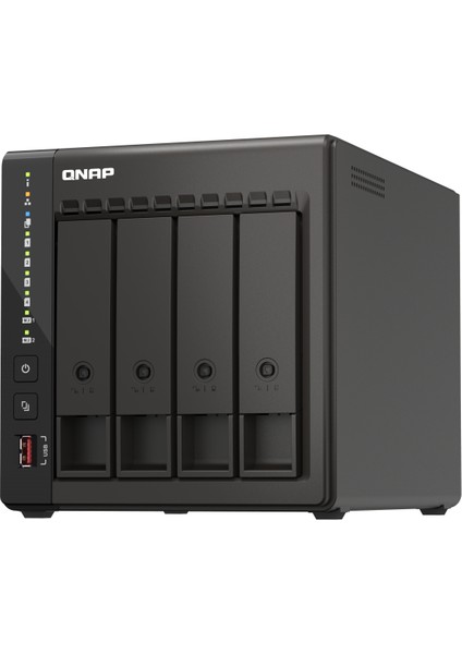Ts 453E-8G 4 HDD Yuvalı 3.5" Nas Depolama Ünitesi (QN-TS-453E-8G)