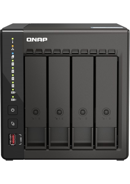 Ts 453E-8G 4 HDD Yuvalı 3.5" Nas Depolama Ünitesi (QN-TS-453E-8G)