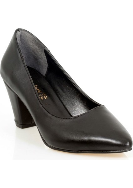Siyah Klasik Topuk Stiletto (6cm) modelleri