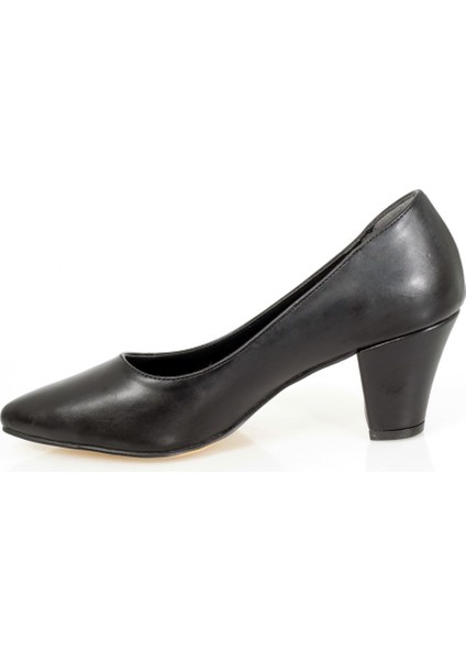 Siyah Klasik Topuk Stiletto (6cm) fırsatları