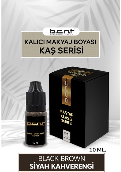 . Bcnt Kalıcı Makyaj Boyası 10 ml Black Brown