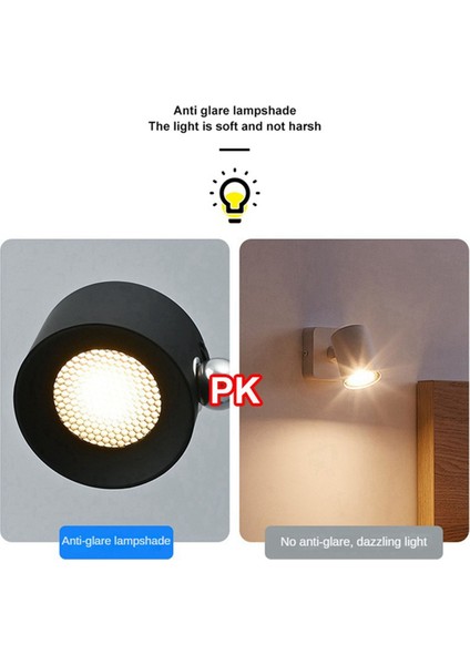 USB Şarjlı Masa Lambası Okuma Lambası Başucu Lambası Çevre Lambası Manyetik Taşınabilir Göz Koruma Lambası - Beyaz (Yurt Dışından) fiyatları